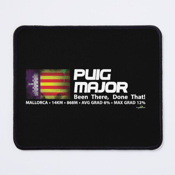 Item preview, Puig Major Mallorca Been There Done That Cycling Motorcycle Sticker T-Shirt  designed and sold by OuterShellUK.
