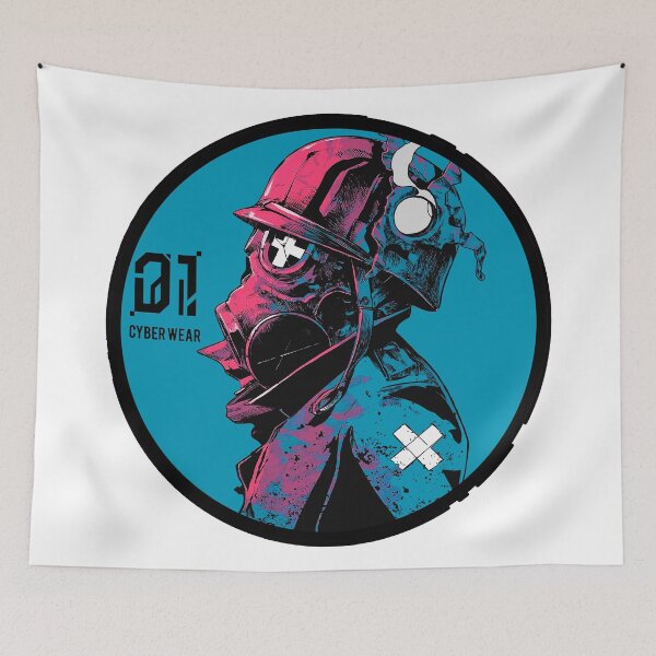 Item preview, Vaporwave Gas Mask Streetwear Urban Style designed and sold by OWLvision33.