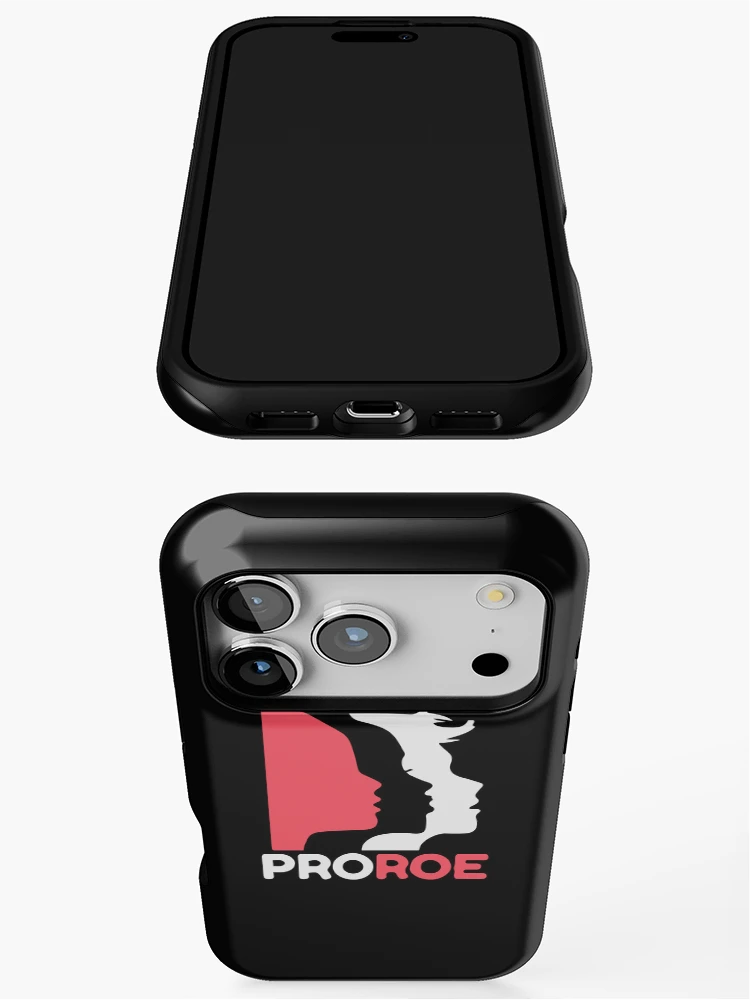 Thumbnail 3 of 4, iPhone Case, Pro Roe Abortion Rights Roe vs Wade designed and sold by Boss of Art.