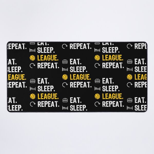 Item preview, Eat Sleep League Repeat Volleyball Player Coach Gift designed and sold by adams79.
