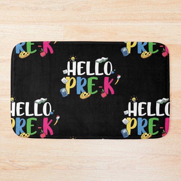 Item preview, Hello Pre-K Back To School designed and sold by KevinOndricka.