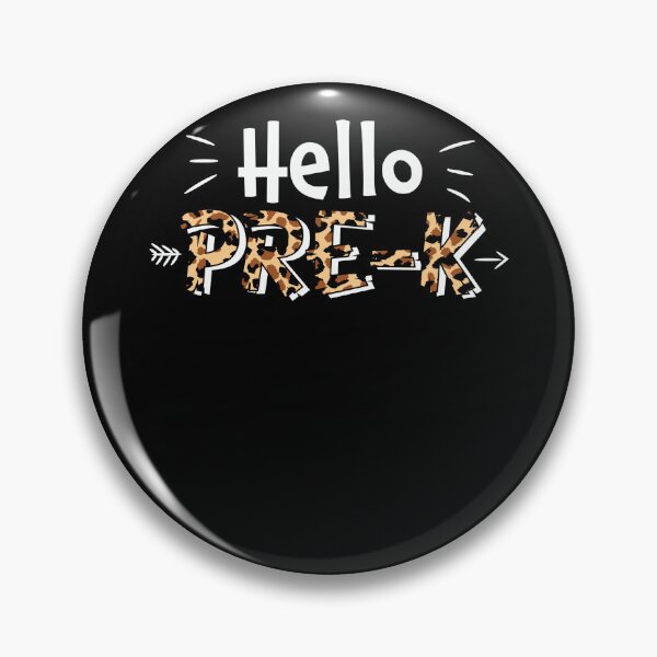 Item preview, Hello Pre-k Leopard Back To School designed and sold by KevinOndricka.