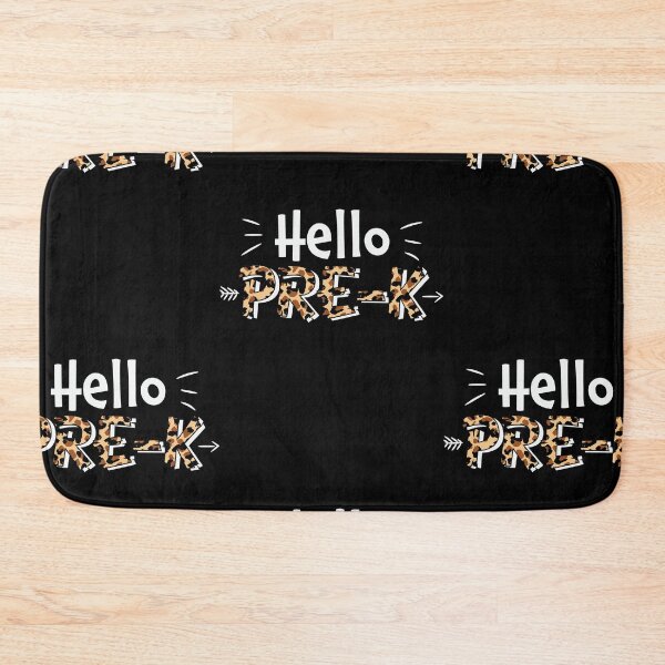 Item preview, Hello Pre-k Leopard Back To School designed and sold by KevinOndricka.