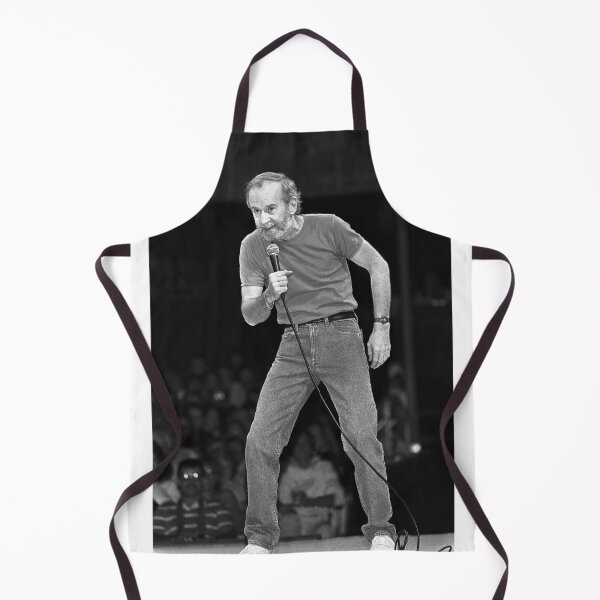 Item preview, George Carlin - BW Photograph designed and sold by ConcertImages.