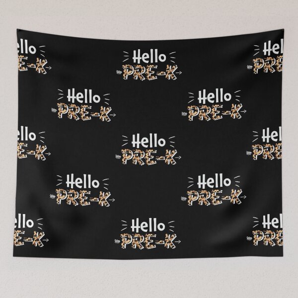 Item preview, Hello Pre-k Leopard Back To School designed and sold by KevinOndricka.