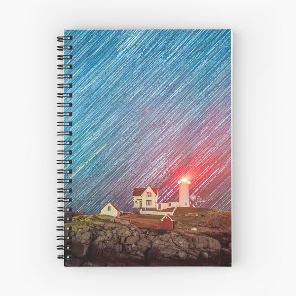 Item preview, Lighthouse star trail  designed and sold by RoryTrudeau.