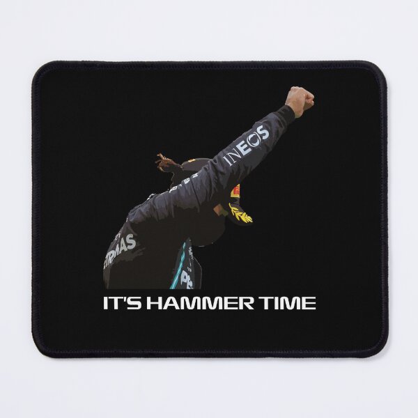 Item preview, "It's Hammer Time" Formula 1 Lewis Hamilton designed and sold by MondoArtShop.