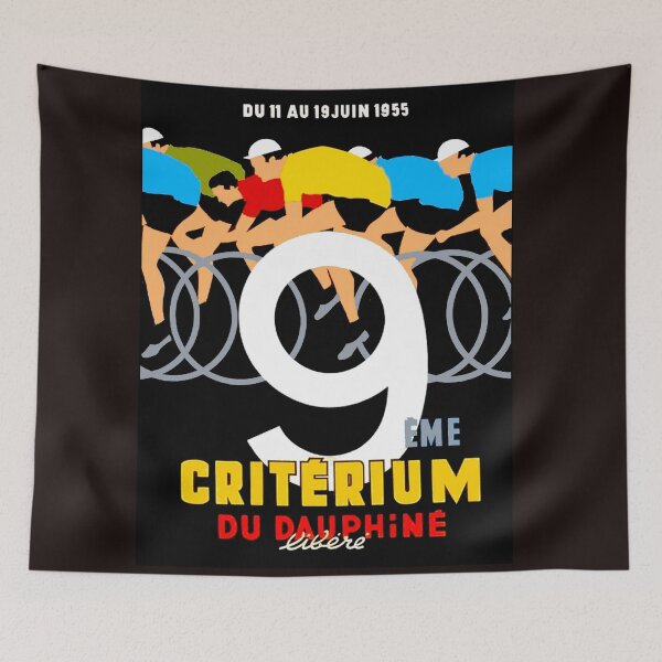 Item preview, BICYCLE RACING CRITERIUM; Vintage Advertising Print designed and sold by posterbobs.