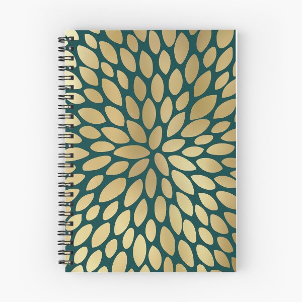 Artikelvorschau, Floral Bloom, Gold and Green entworfen und verkauft von meggydesigns.