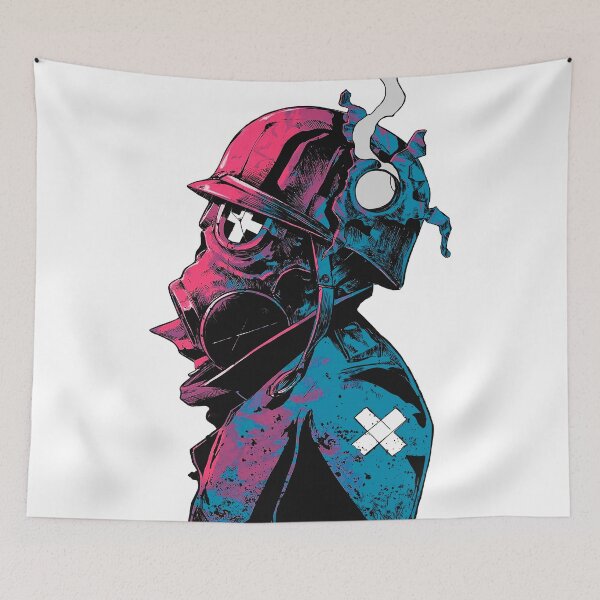 Item preview, Vaporwave Gas Mask Streetwear Urban Style designed and sold by OWLvision33.