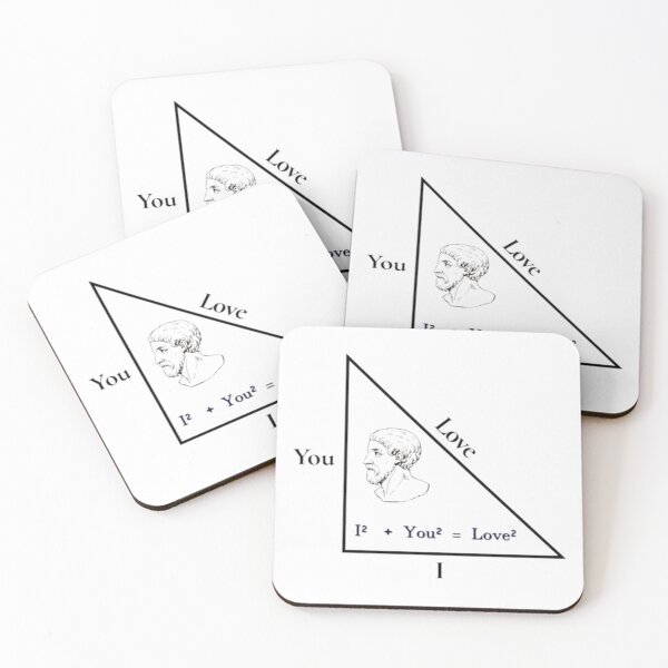 Item preview, We are in Love, Pythagorean theorem designed and sold by josesita.
