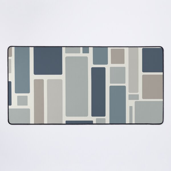 Item preview, Modulus Minimalist Geometric Retro Modern Pattern in Neutral Blue Grey Tones designed and sold by kierkegaard.