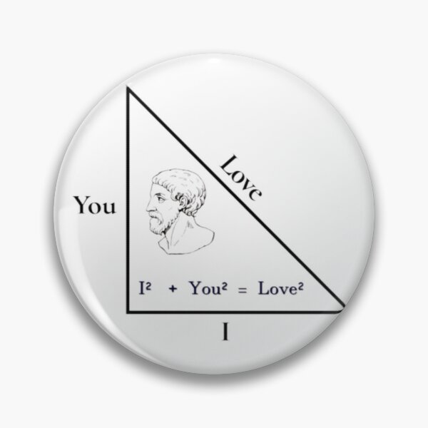 Item preview, We are in Love, Pythagorean theorem designed and sold by josesita.