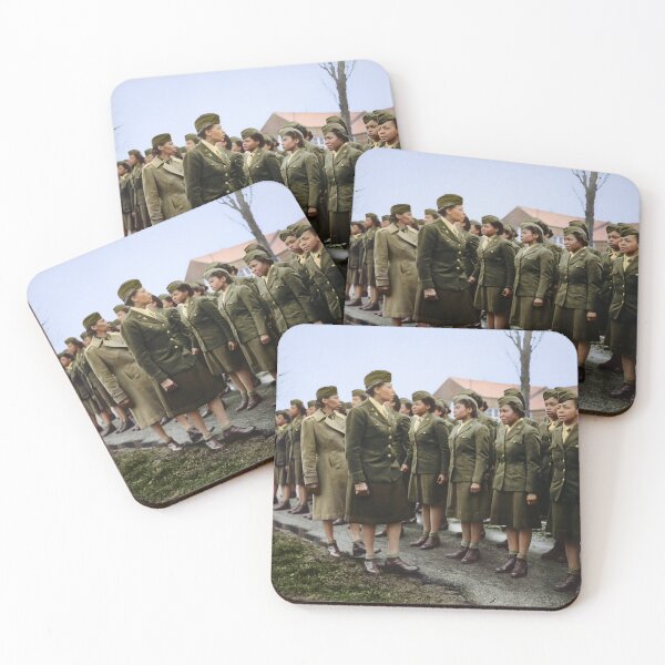 Item preview, The first contingent of Black members of the Women's Army Corps assigned to overseas service, 1945. designed and sold by Marina Amaral.