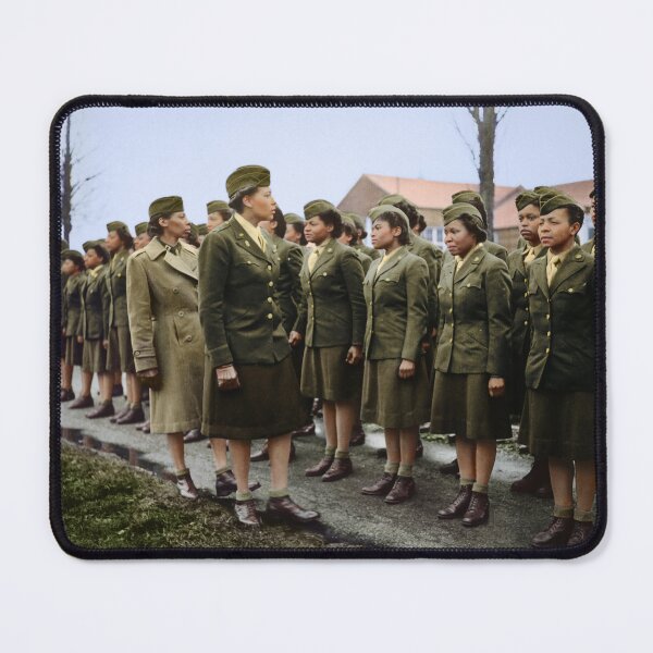 Item preview, The first contingent of Black members of the Women's Army Corps assigned to overseas service, 1945. designed and sold by Marina Amaral.
