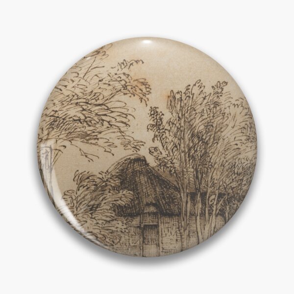 Item preview, Cottage Among Trees | Rembrandt  designed and sold by EricaJackson.