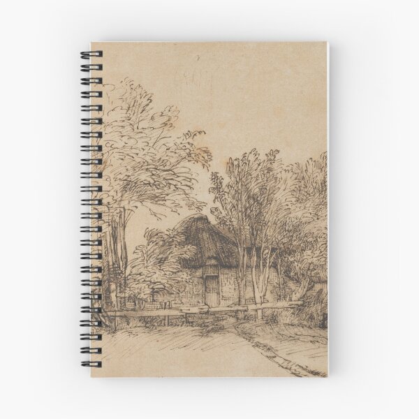Item preview, Cottage Among Trees | Rembrandt  designed and sold by EricaJackson.
