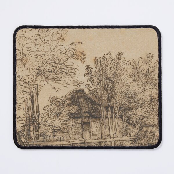 Item preview, Cottage Among Trees | Rembrandt  designed and sold by EricaJackson.