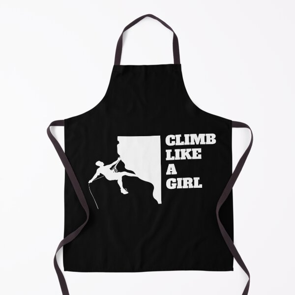 Item preview, Climb Like A Girl Rock Climbing Mountain Climbing Rocks designed and sold by Superhero Gear.