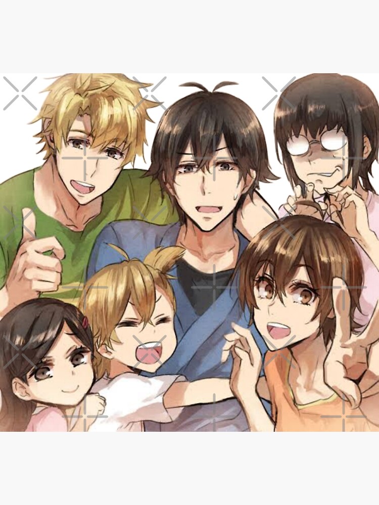 barakamon selfie Photographic Print for Sale by animedesigne4u