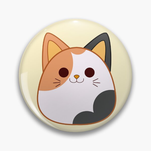 Item preview, Calico Onigiri Shaped Cat designed and sold by With Love, InspireMari.