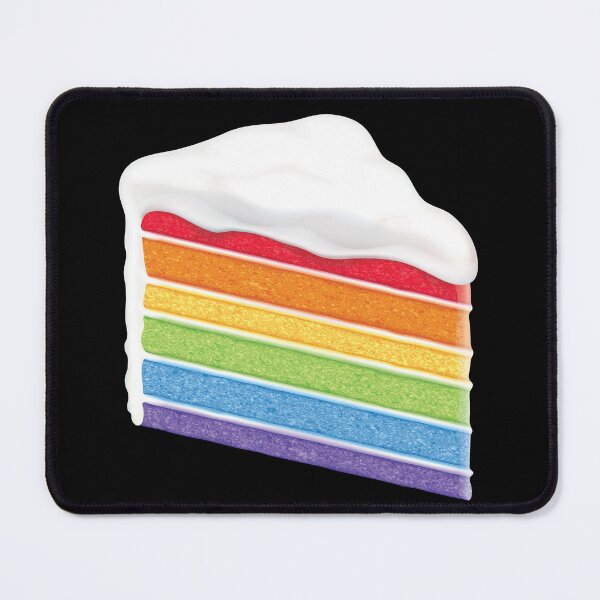Item preview, Slice of Rainbow Cake  designed and sold by Alicia Chee.