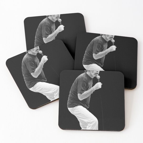 Item preview, George Carlin - BW Photograph designed and sold by ConcertImages.