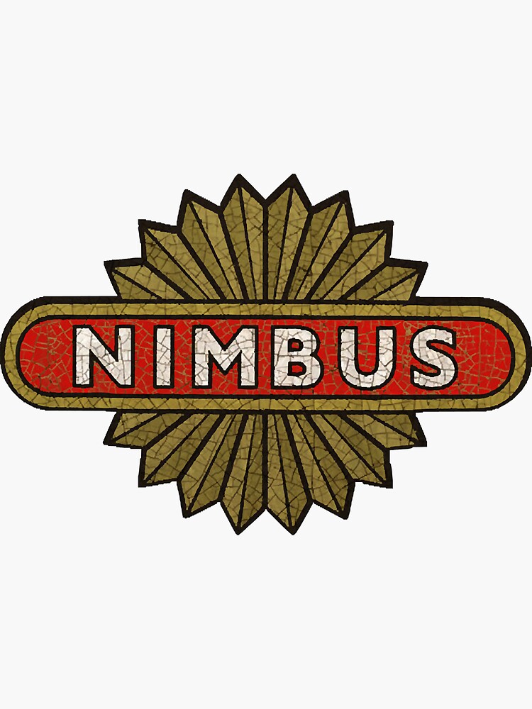 Nimbus Motorcycles England Sticker For Sale By Brandonst Redbubble