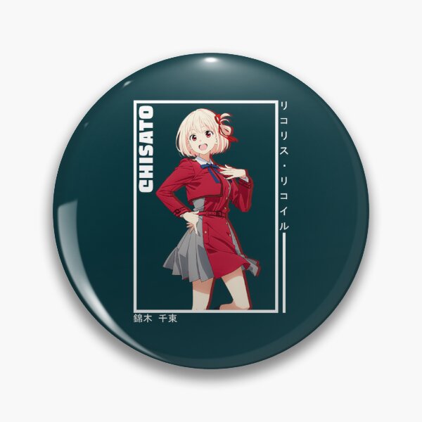 Item preview, Chisato Nishikigi - Lycoris Recoil   designed and sold by JuniorCharm.