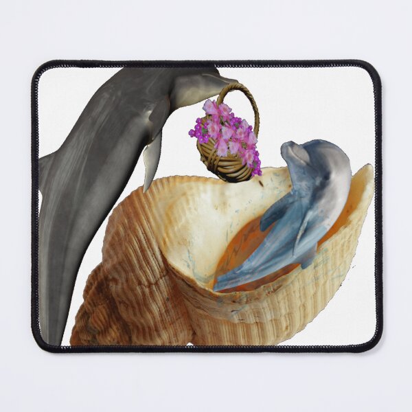 Item preview, dolphin in shell designed and sold by Minddey.