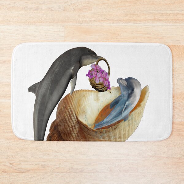 Item preview, dolphin in shell designed and sold by Minddey.