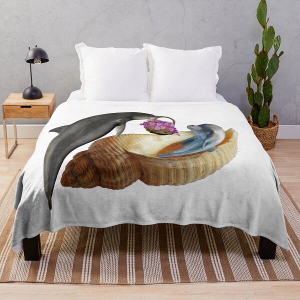 Item preview, dolphin in shell designed and sold by Minddey.