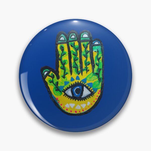 Item preview, evil hand protection- hand of fatima- unique design- greek eye- colorful- wonderful designed and sold by karima-eldeeb.