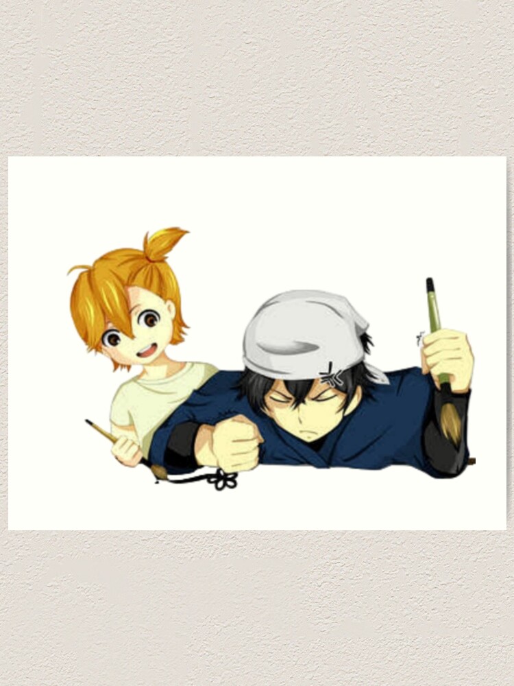 Barakamon Sei Handa and Naru Kotoishi | Greeting Card