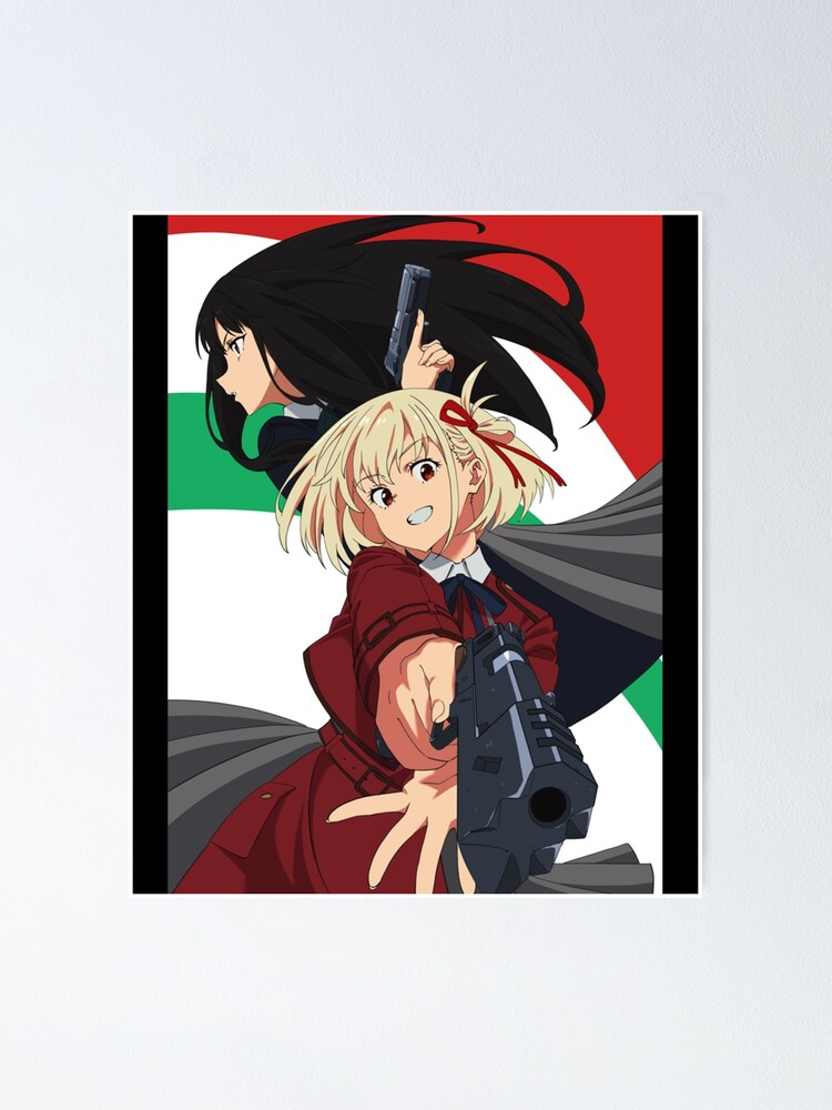 Lycoris Recoil Anime Poster for Sale by Unique Ry
