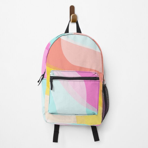 Item preview, Neon Pastel Rainbow Waves designed and sold by Dominiquevari.