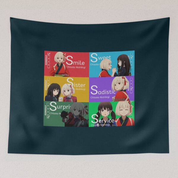 Item preview, Lycoris Recoil Characters    designed and sold by JuniorCharm.
