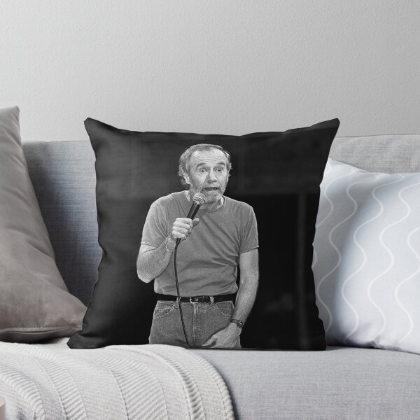 Item preview, George Carlin - BW Photographs designed and sold by ConcertImages.