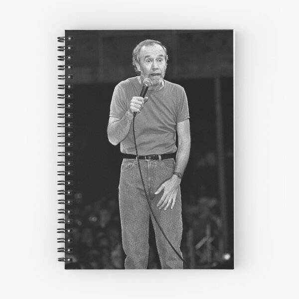 Item preview, George Carlin - BW Photographs designed and sold by ConcertImages.