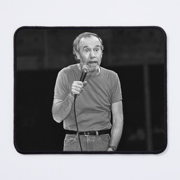 Item preview, George Carlin - BW Photographs designed and sold by ConcertImages.