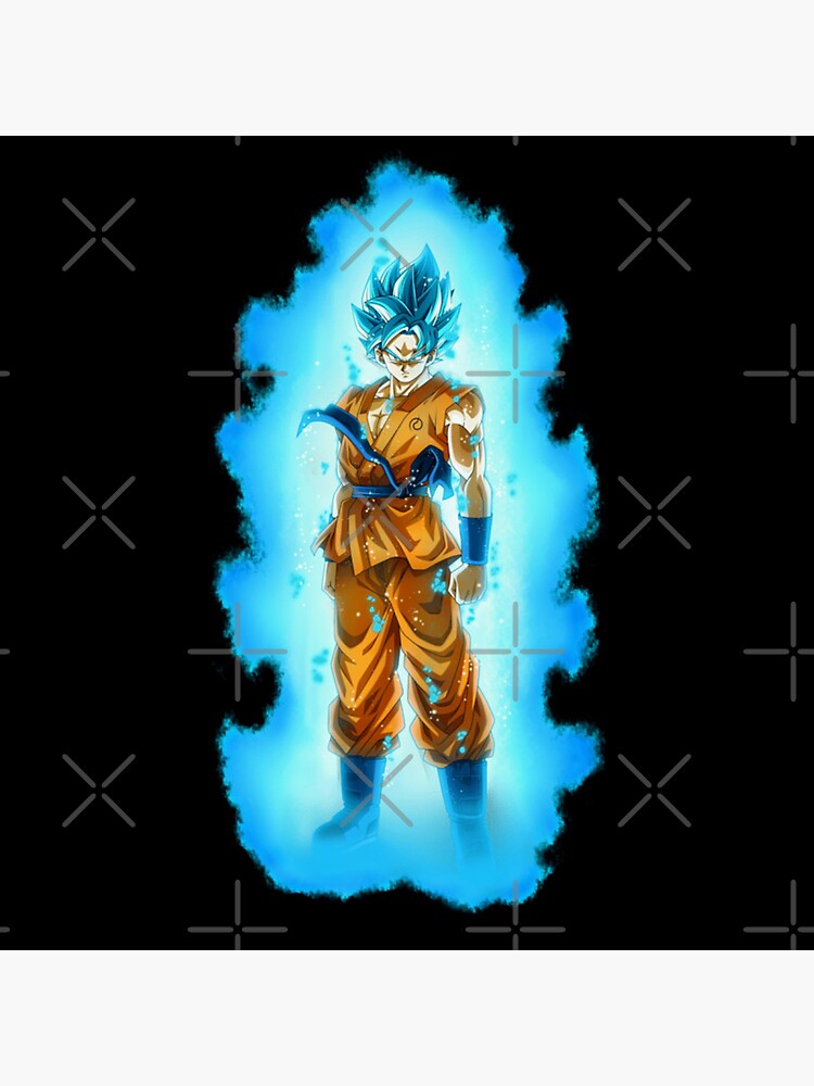 Dragon Ball Goku Super Saiyan Blue Cursor - Lit Anime Cursor - Sweezy