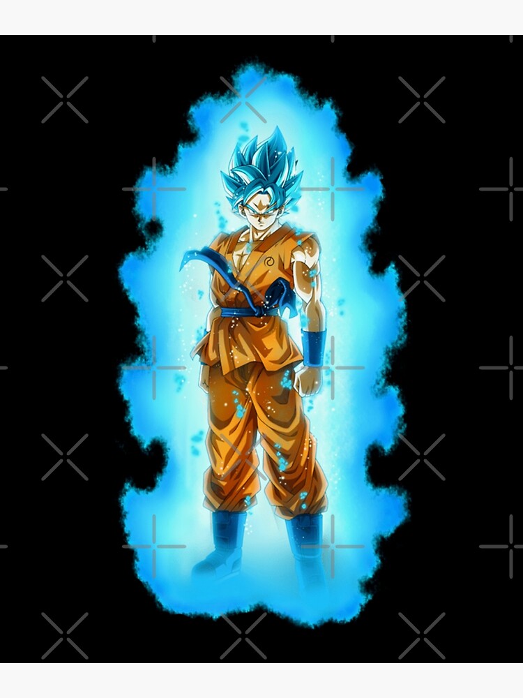 Goku Super Saiyan Blue Poster Print – imaginician