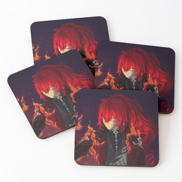 Item preview, Diluc - Genshin Impact designed and sold by Katzui.