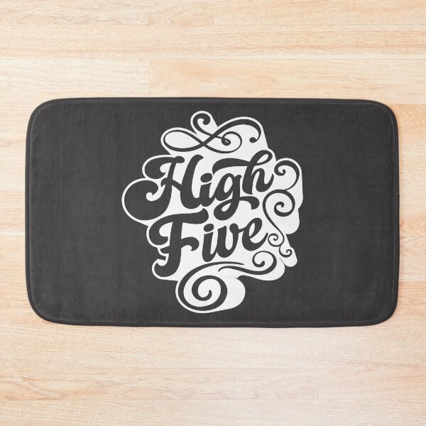 Item preview, High Five, Cute and Cool Typography designed and sold by Rajan Supal.