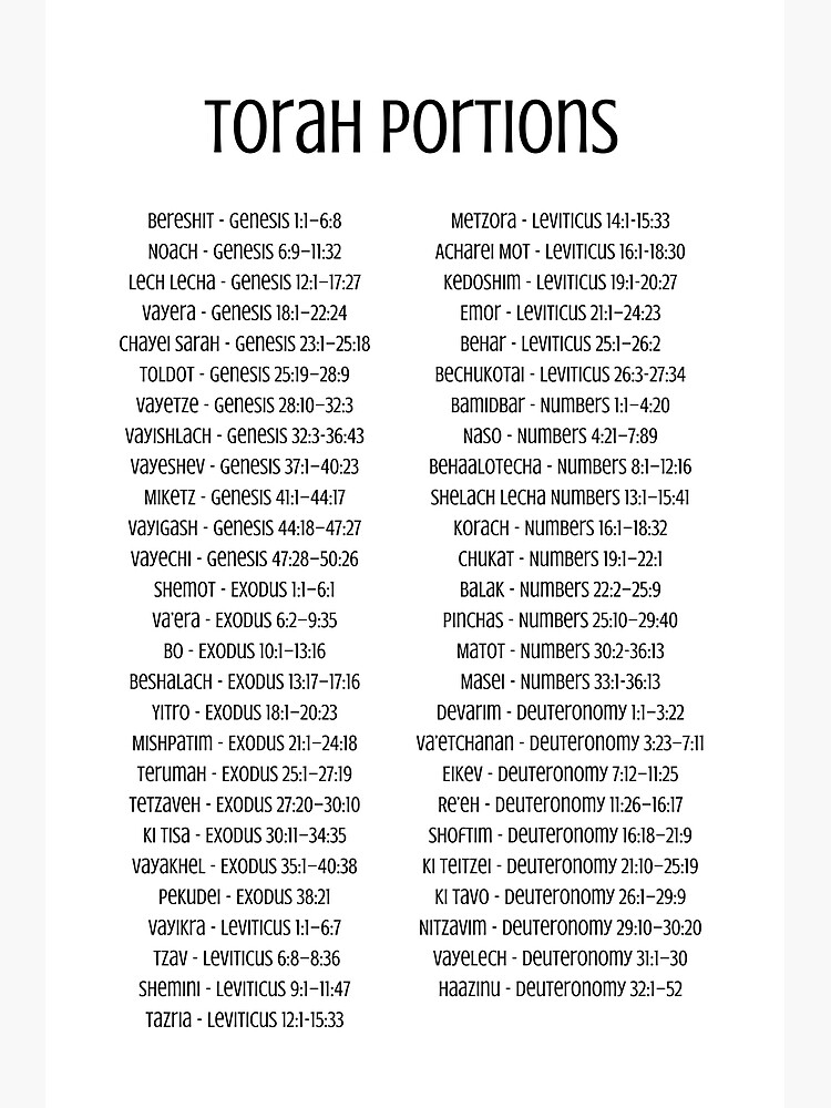 torah-portions-art-print-for-sale-by-jot-and-tittle-redbubble