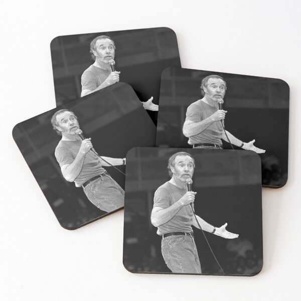Item preview, George Carlin - BW Photographs designed and sold by ConcertImages.