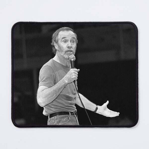 Item preview, George Carlin - BW Photographs designed and sold by ConcertImages.