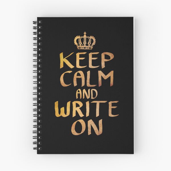 Item preview, Keep Calm and Write On designed and sold by ACC .