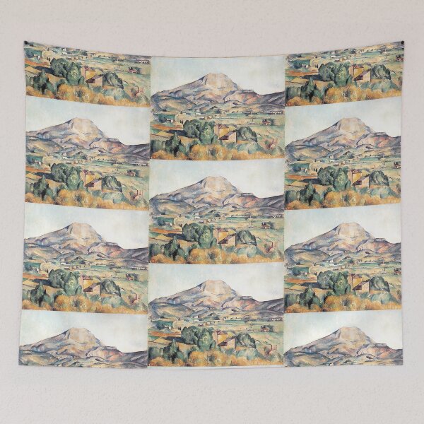 Item preview, Mont Sainte-Victoire seen from Bellevue Paul Cezanne.  designed and sold by OldTimeArt.