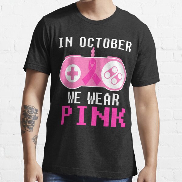 Breast Cancer Awareness T-Shirt with Paisley Ribbon — The Pink